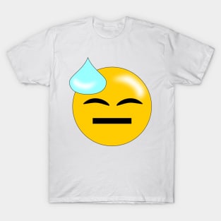 Emoticon Bored T-Shirt